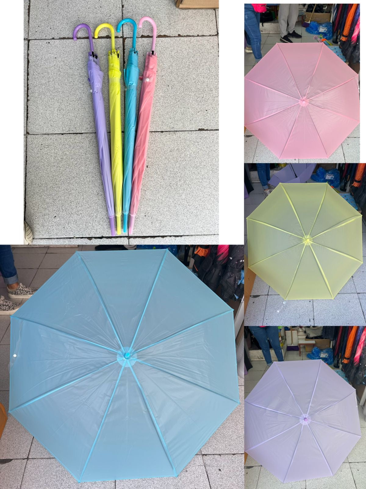 ZY-002 - $38* c/u (Caja con 100 pzas) paragüas infantil
