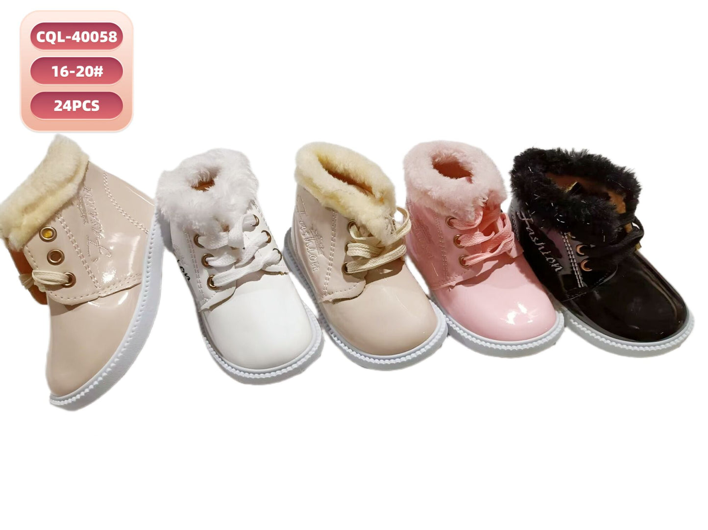 40058 - $65 botita bebe #16-20 (24 pares)