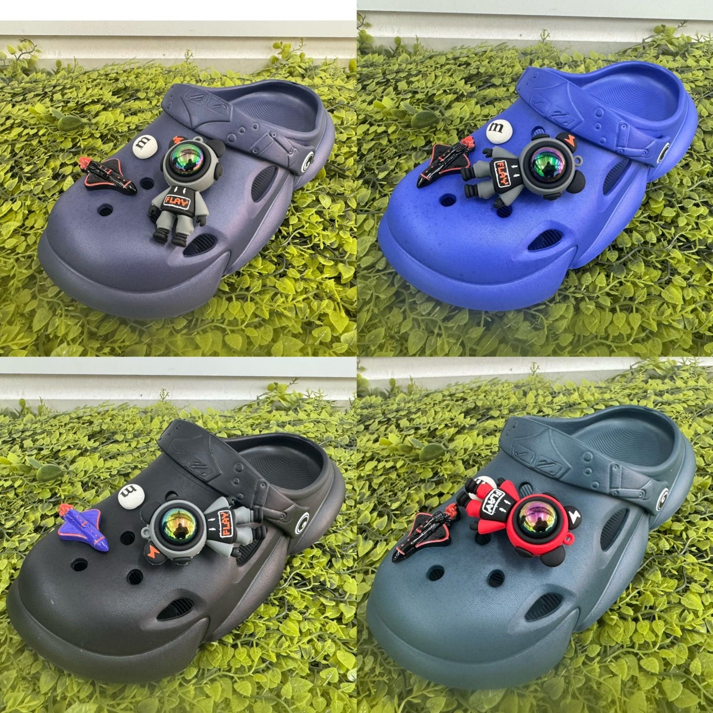301A1/01 - $75 SANDALIA NIÑO ASTRONAUTA (Caja con 60 pares)
