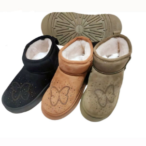 YH30156 - $170 BOTIN PANTUFLA DAMA UGG #3-6 (24 PARES )