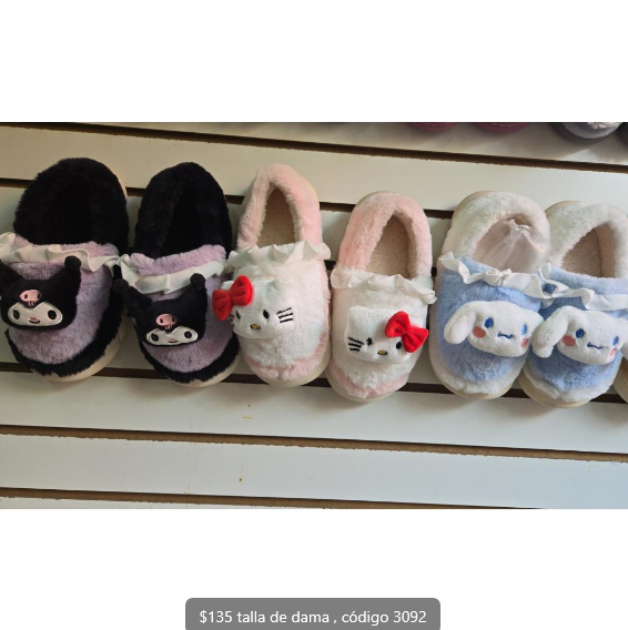 3092 - $135 PANTUFLA DAMA #3-6