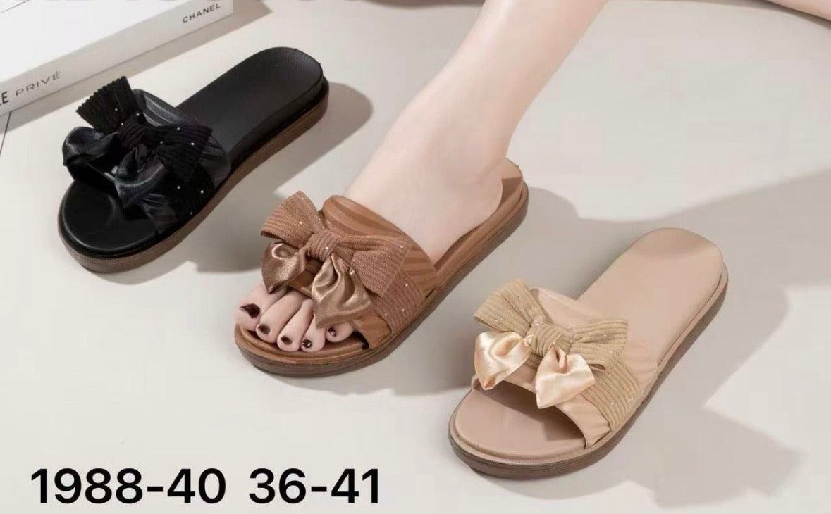 XD180035/02 - $110 SANDALIA DAMA MOÑO (Caja con 36 pares)