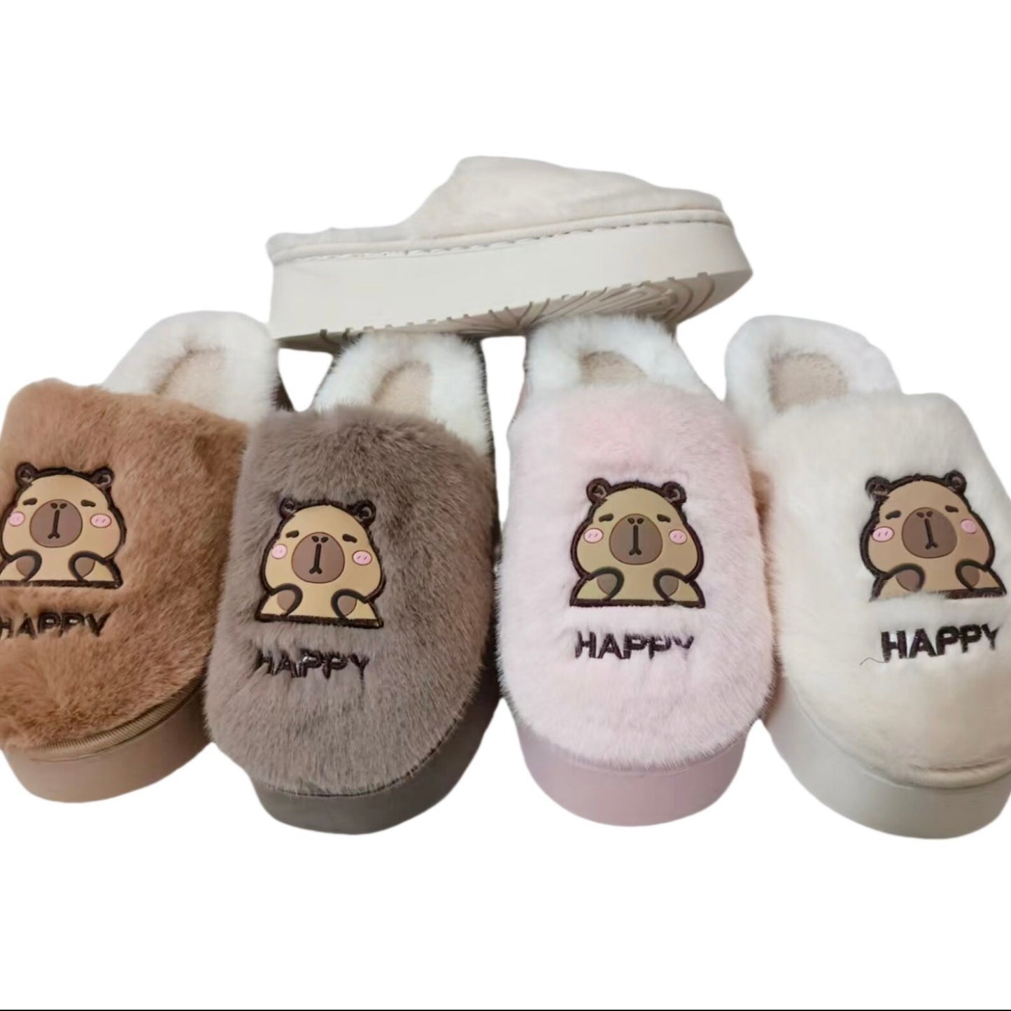 00294-$120 pantufla dama capibara #3-6 (24 pares)