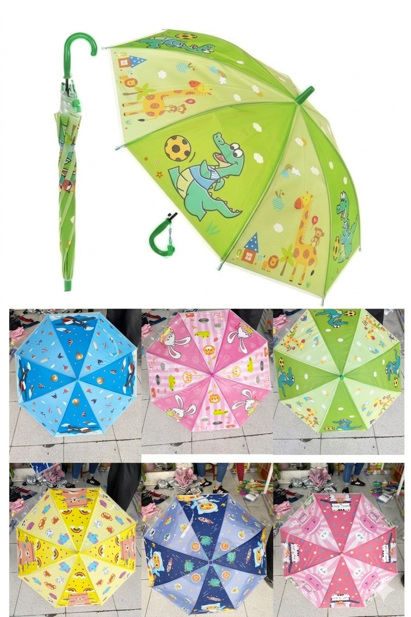 ZY-008 - $41* c/u (Caja con 100 pzas) paragüas infantil
