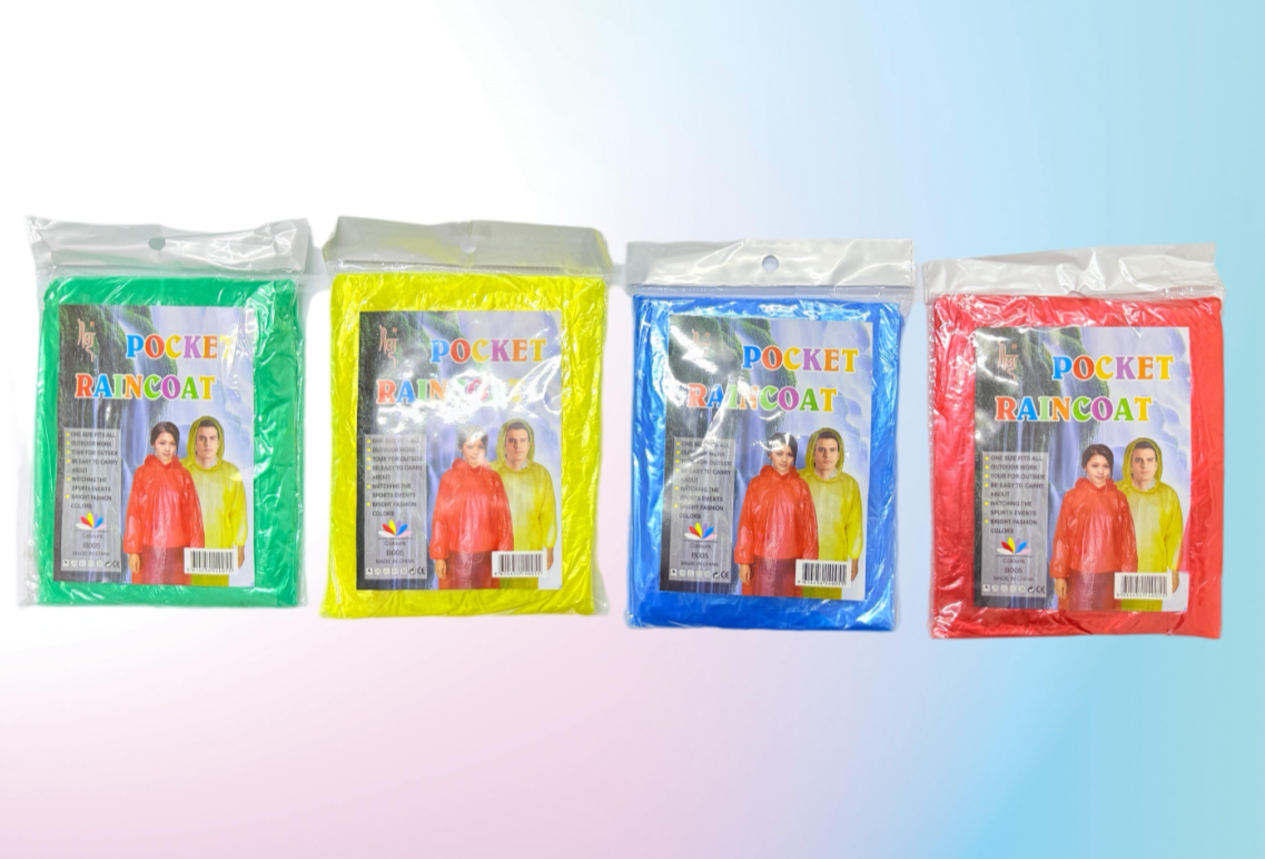 102002 - $37 IMPERMEABLE PARA ADULTO (caja con 300 piezas)