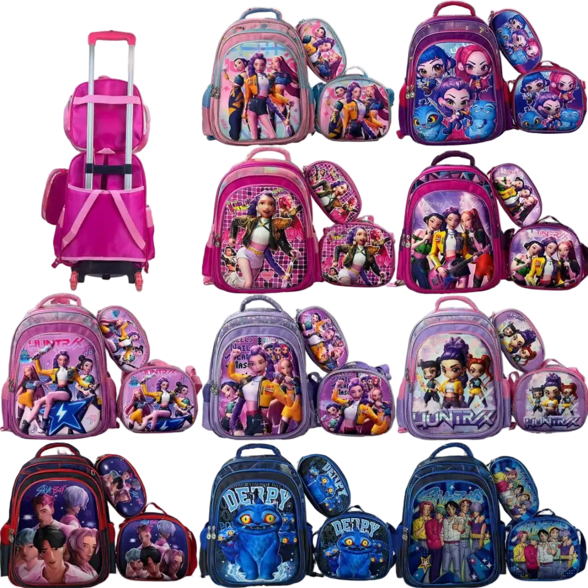 50248 $360 por pieza (bulto con 50 piezas) 5 piezas por modelo incluye carrito, lonchera y lapicera