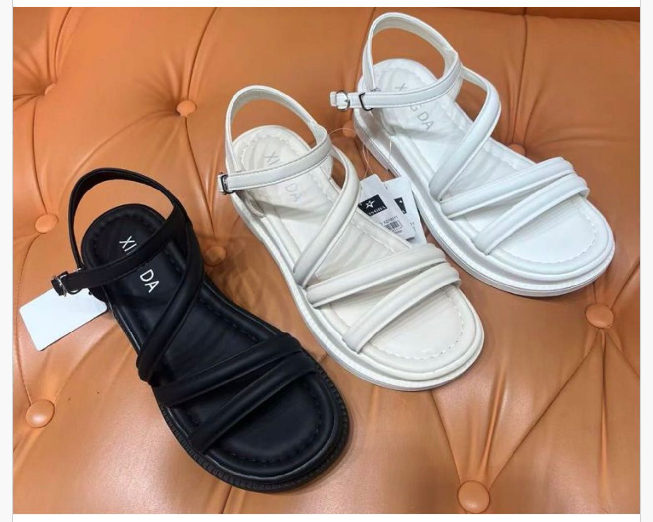 XD18211/02 - $180 SANDALIA DAMA MINIMALISTA #3-5 (Caja con 24 pares)