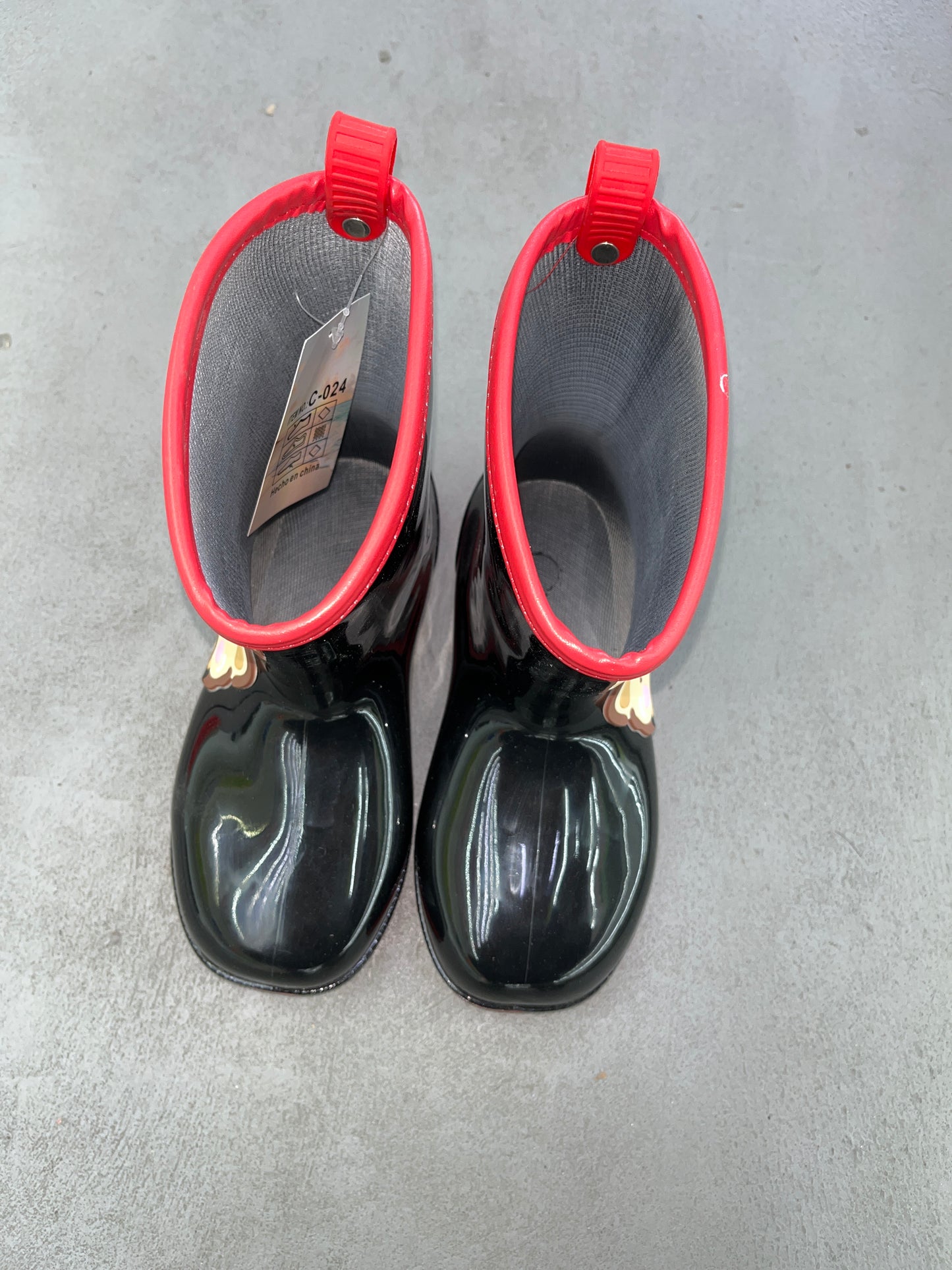 C024 - $110 BOTA DE LLUVIA JUVENIL