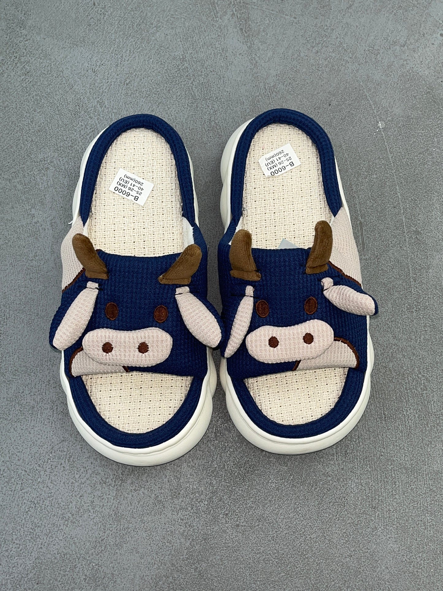 B6000 - $90 PANTUFLA CABALLERO ( 40-45 )