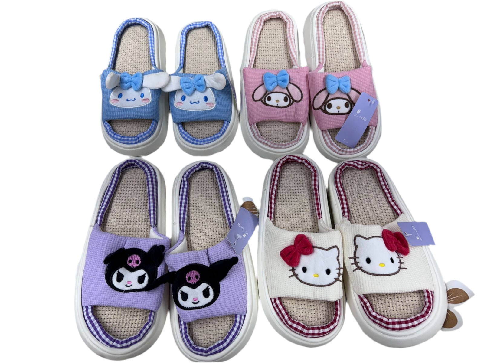 Personajes 09 - $95 PANTUFLA DAMA (caja con 24 pares)
