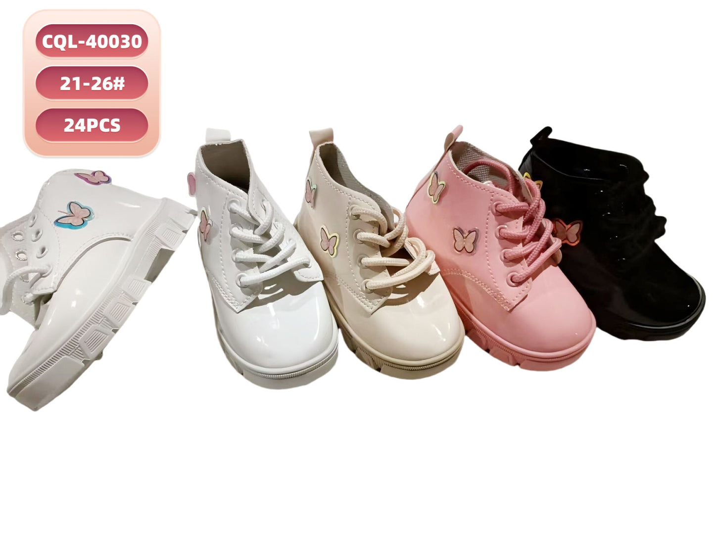 40030 - $70 botita bebe #21-25 (24 pares)