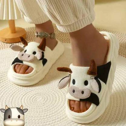 5656 - $75* por par (Caja con 48 pares) #3-6 MX pantufla vaquita