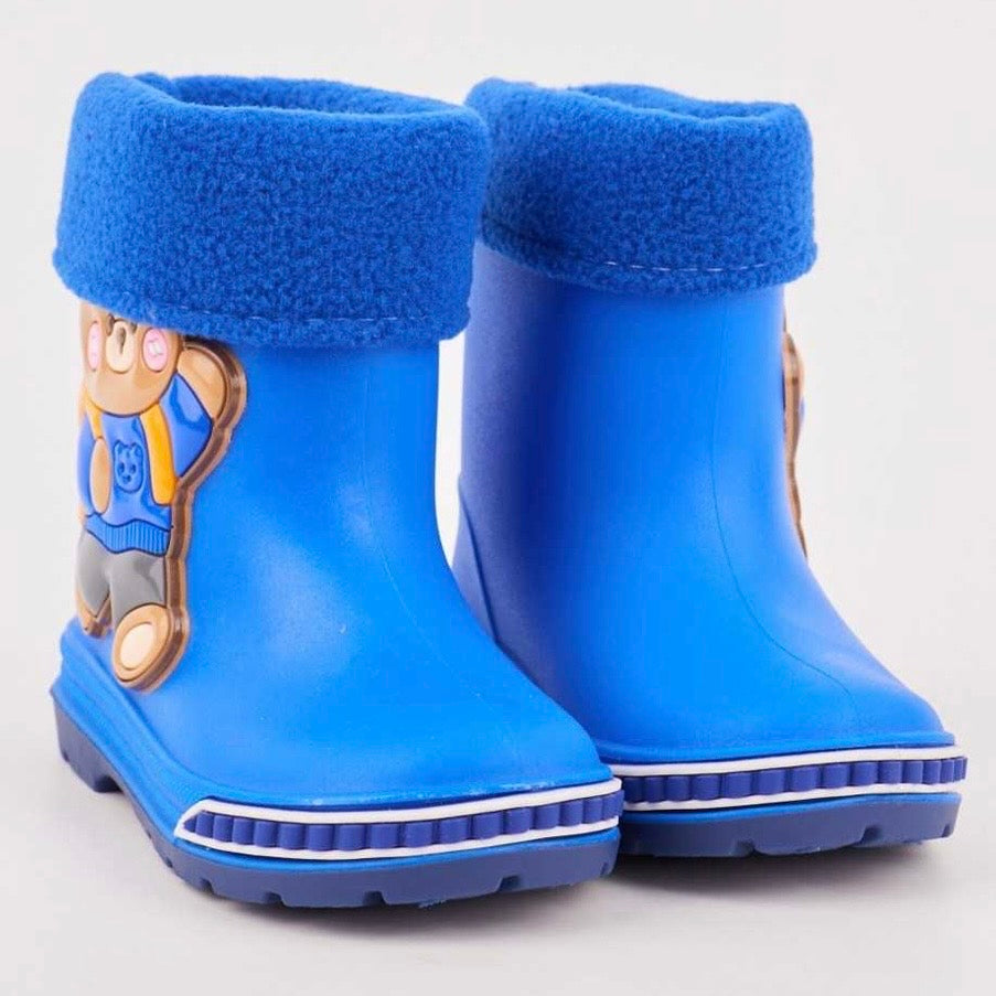 310235/38 - $155 por par (Caja con 10 pares por color) Bota de lluvia para niños #20-23