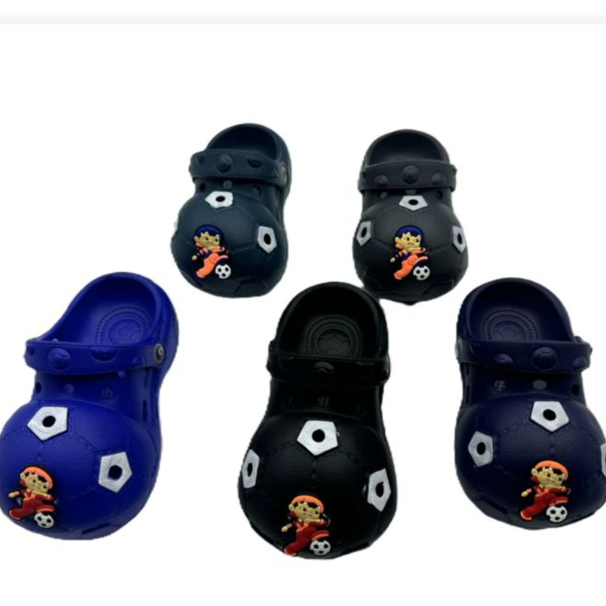 505 NINO- $50* por par (caja con 60 pares) #15-18 chanclas de niño futbol cómodas