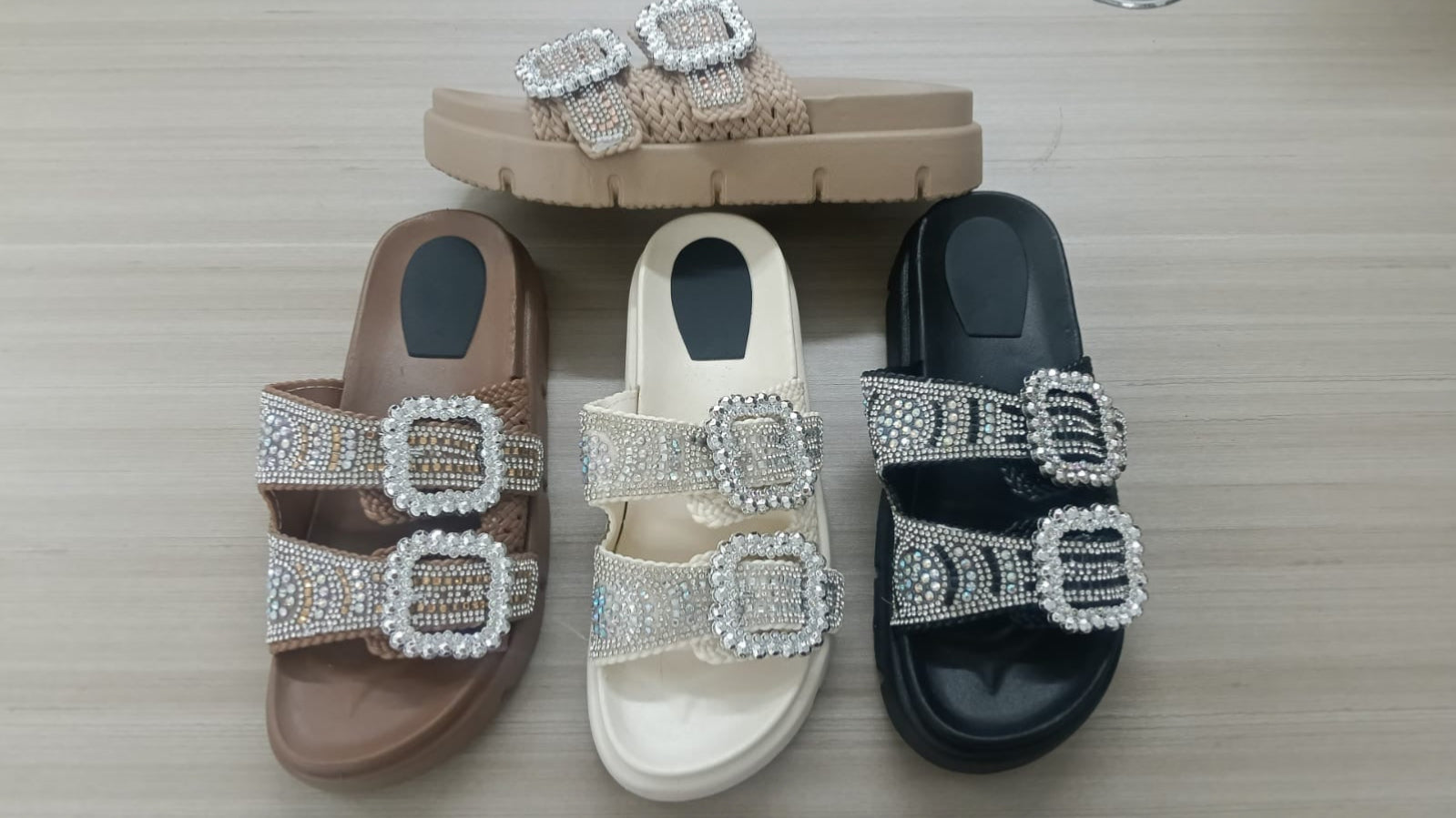 WZX-10029 - $120 (Caja con 24 pares) #3-6 SANDALIA MODERNA