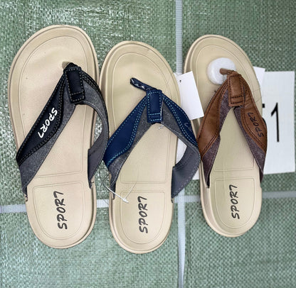 1229/3 - $85 SANDALIAS CABALLERO (caja con 24 pares)