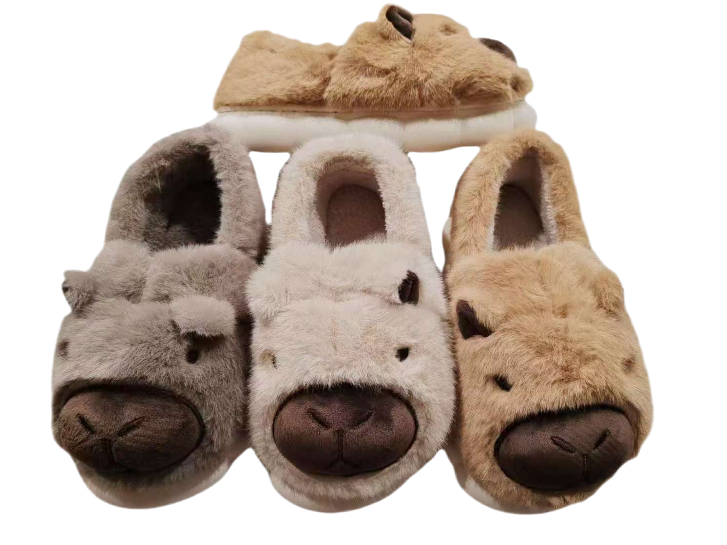 00135 - $145 PANTUFLA BOTITA CABALLERO DE CAPIBARA #42-47 (24 pares)