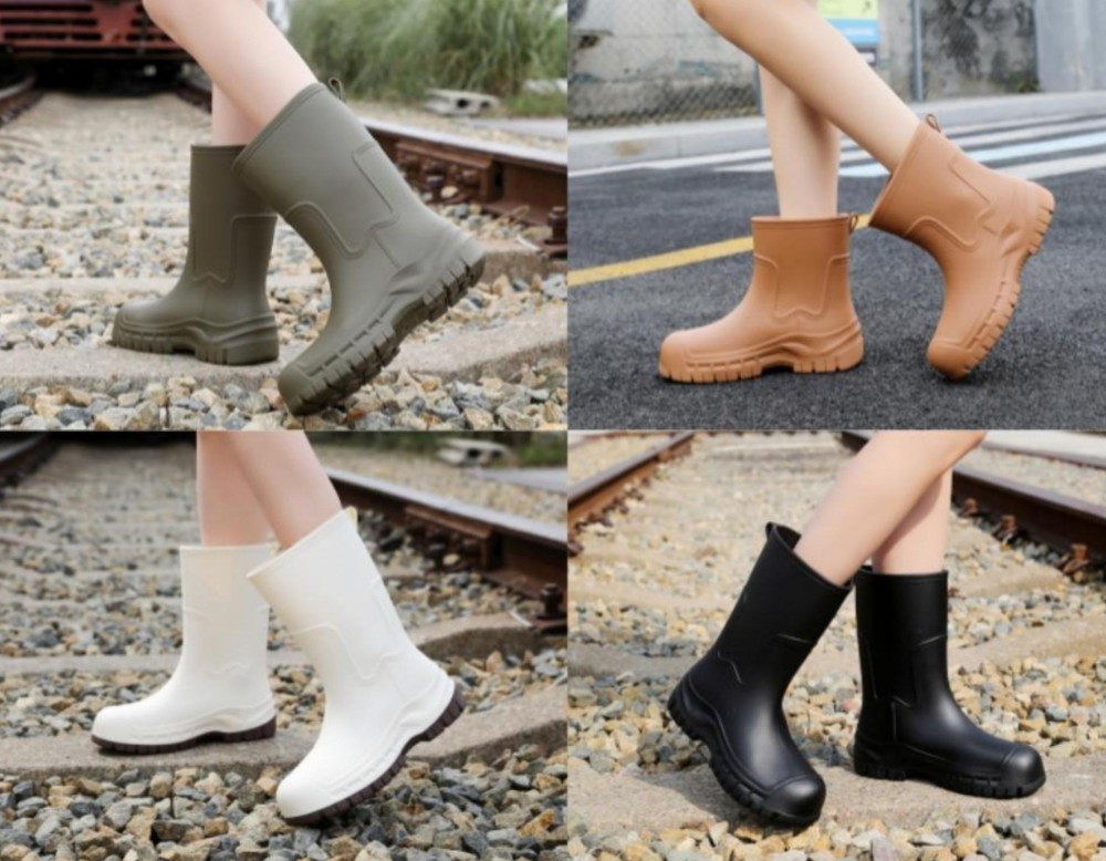 101313 - $170 BOTAS DE LLUVIA (37-40#) (caja con 16 pares)