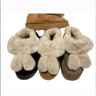 YH30151 - $150 BOTIN PANTUFLA DAMA UGG #3-6 (24 PARES )