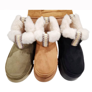 SJT30119 - $175 BOTIN PANTUFLA  DAMA UGG #3-6 ( 24 PARES )