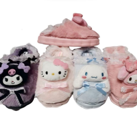SJT00349 - $120 PANTUFLAS NIÑOS #15-18 ( 24 PARES )