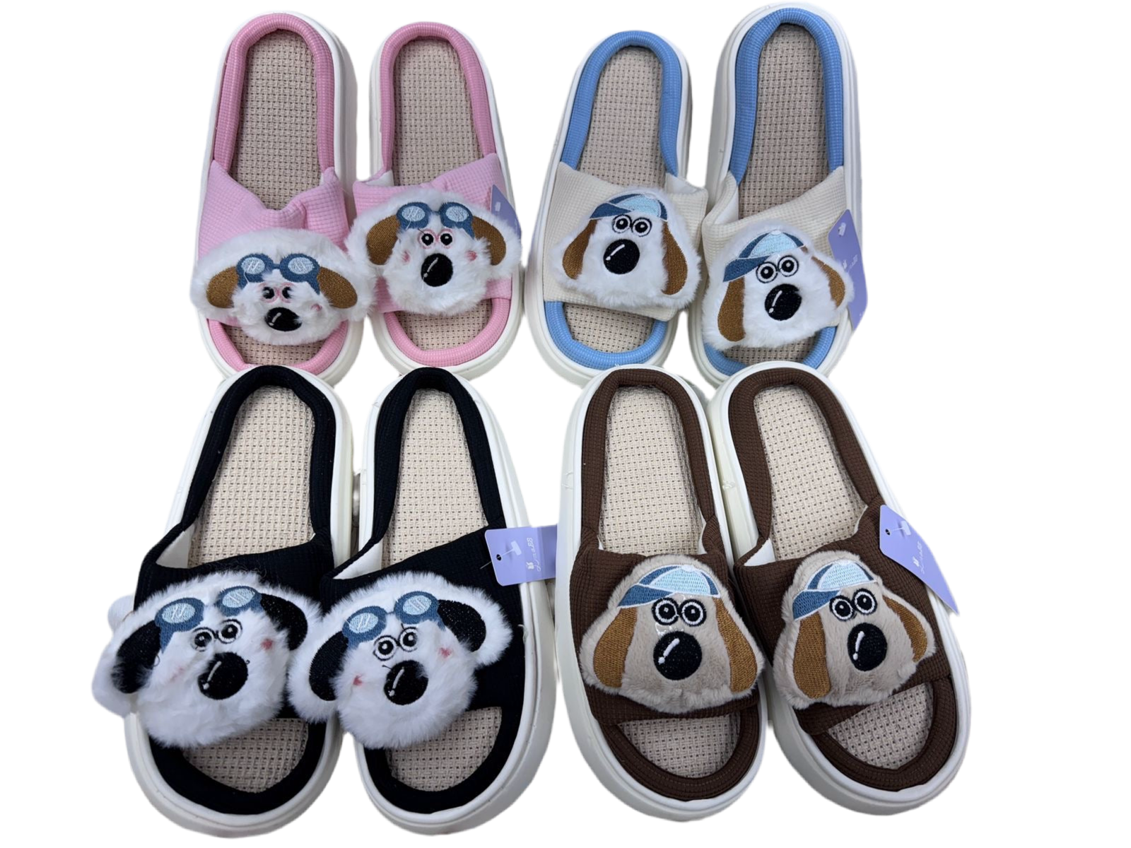 Personajes 14 - $95 PANTUFLA DAMA (caja con 24 pares)