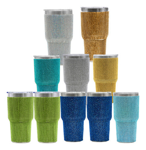 VASO DE BRILLOS 30oz - $110c/u (caja con 50 pz )