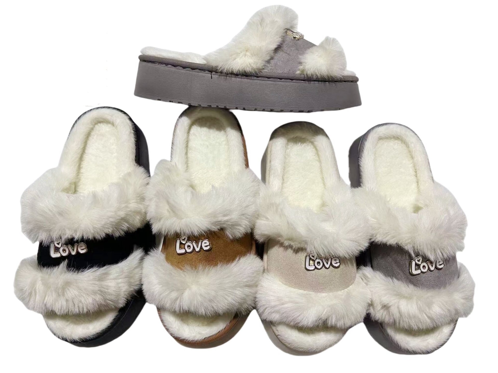 20008 - $110 pantufla dama Love (24 pares)