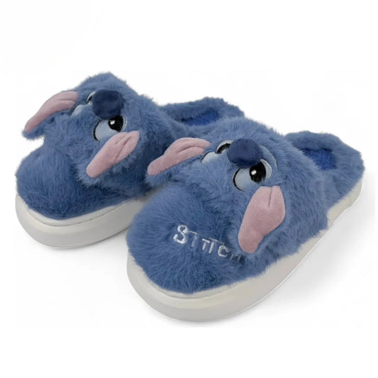 2094-$145 por par (caja con 48 pares) #3-6 pantuflas stitch 3D