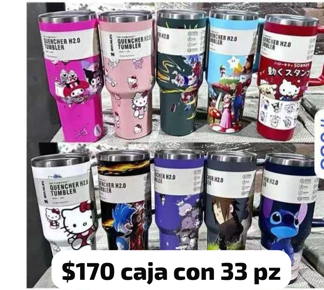 STANLEY PERSONAJES /05 $170 C/u TERMO