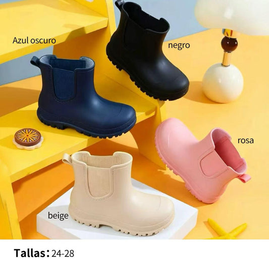 310192/99 - $175 por par (Caja con 10 pares por color) Bota de lluvia para niños de PVC #
