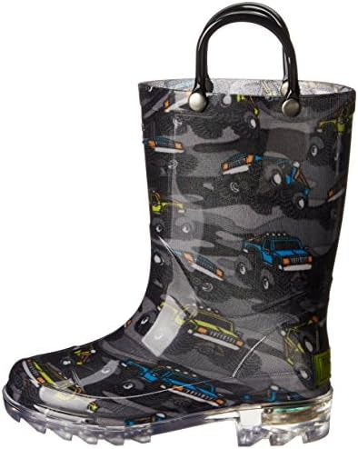 310203/06 - $195 por par (Caja con 10 pares por color) Botas de lluvia para niños de PVC