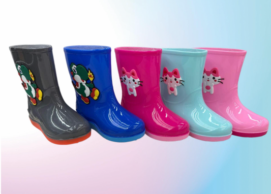 101317 - $125 BOTA DE LLUVIA (31-35#) (caja con 25 pares)