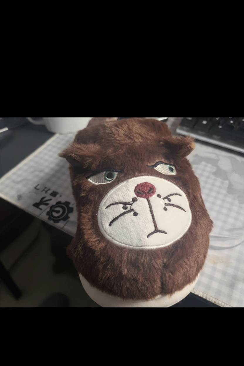 2127-$135 por par (caja con 48 pares) #4-7 pantufla de Dama de gato Lucifer de la cenicienta