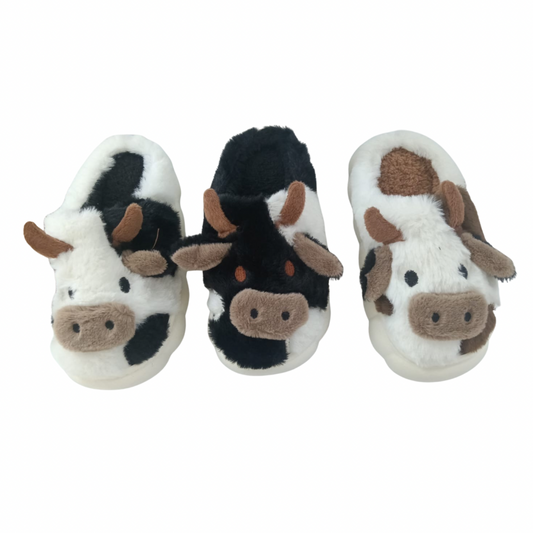 10049-$100 Pantufla dama vaquita  #3-6 (48 pares)