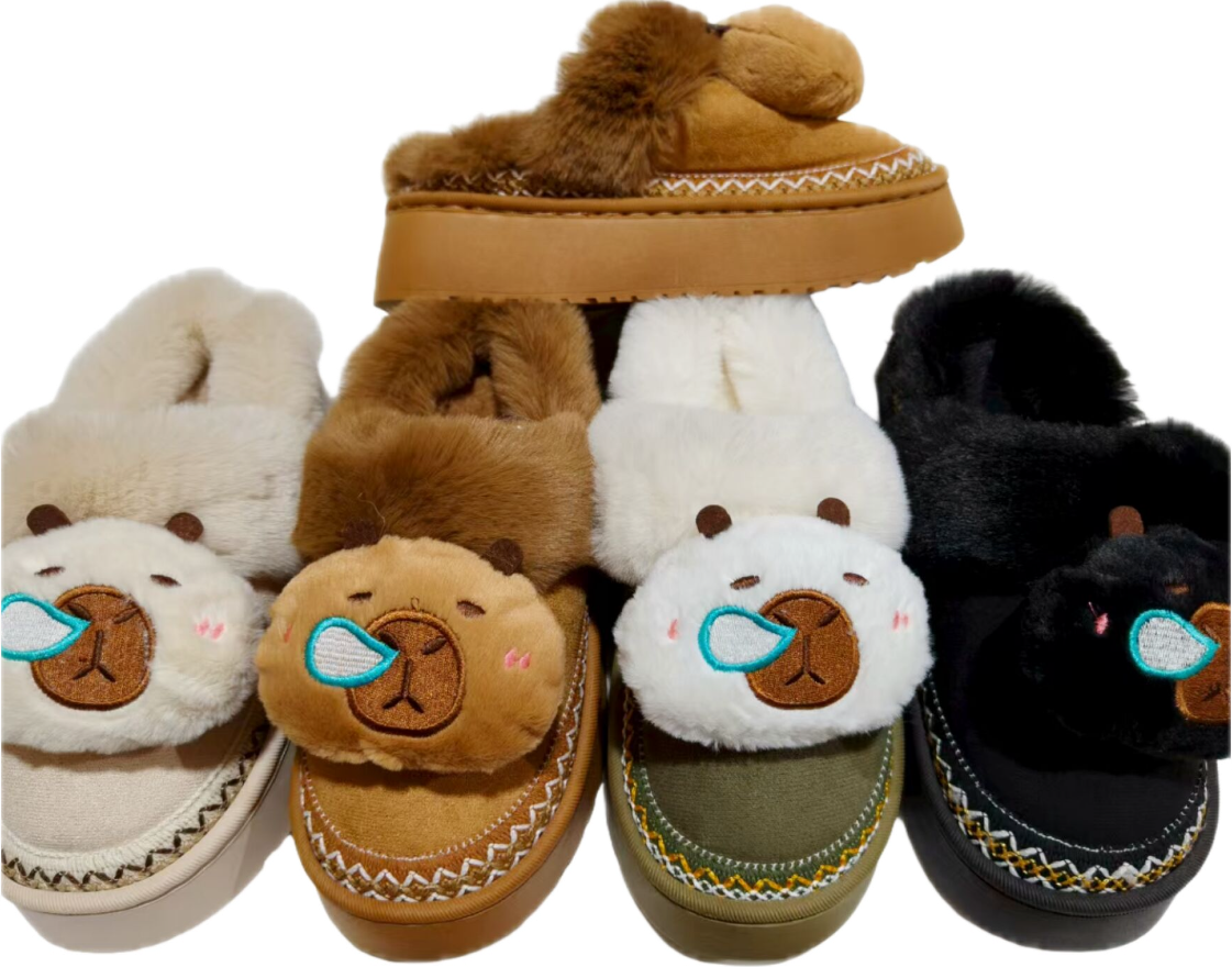 30167-$130 Pantufla dama UGG capibara (24 pares)