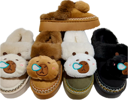 30167-$130 Pantufla dama UGG capibara (24 pares)