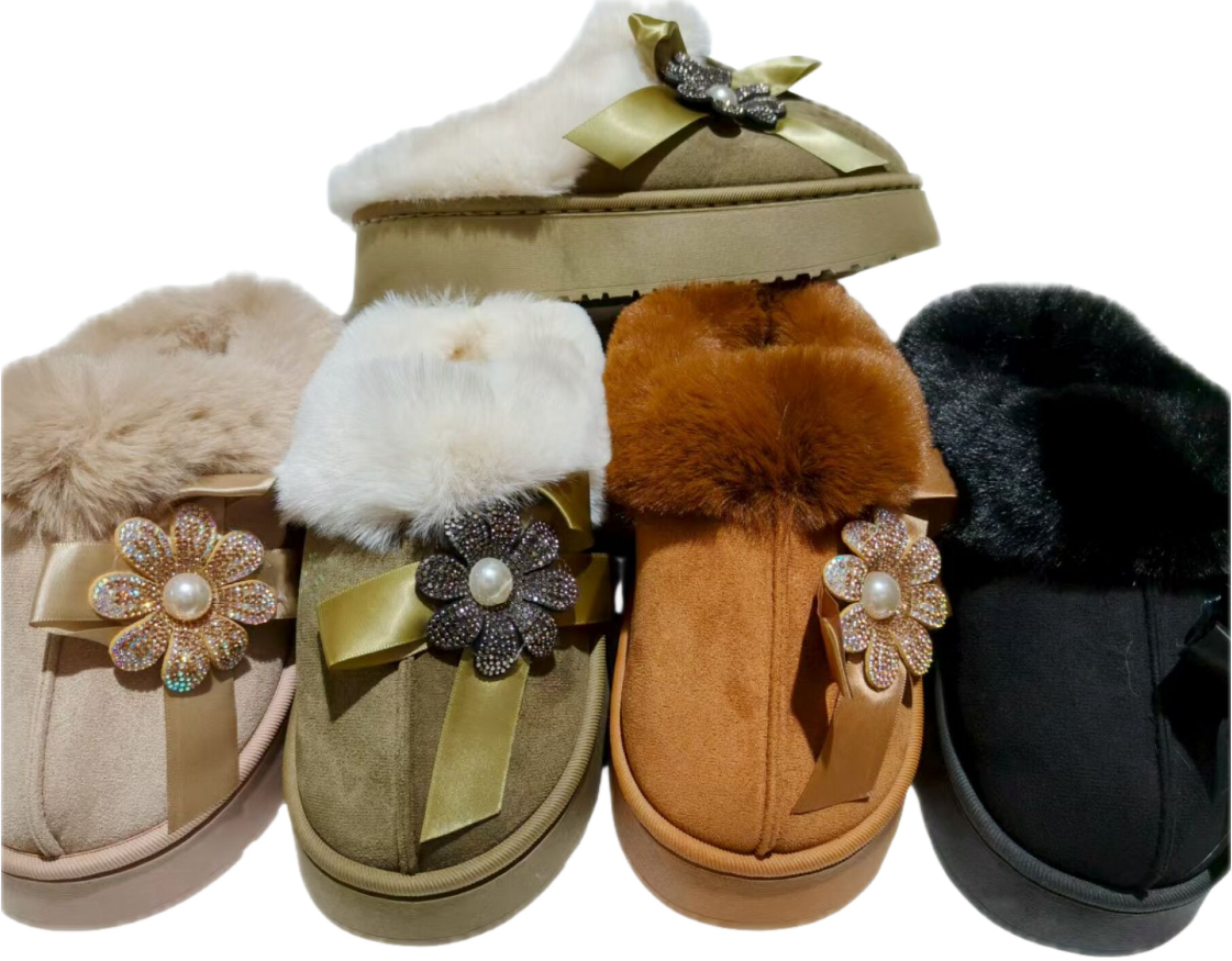 730216-$130 Pantufla dama UGG flor (24 pares)